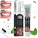 Kshion Activated Charcoal Teeth Whitening Toothpaste Natural Black Mint Flavor Herbal