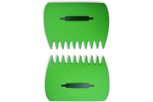 WARKHOME Large Garden and Yard Leaf Scoops, Leaf Grabbers, Hand Rakes Multiple Use for Leaves, Lawn Debris and Trash Pick Up