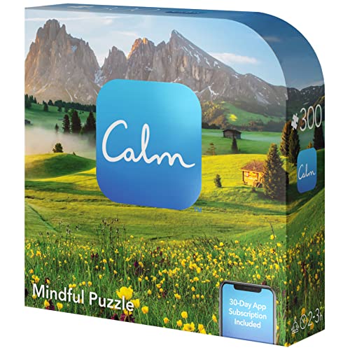 300Piece Calm Jigsaw Puzzle For Relaxation, Stress Relief, And Mood