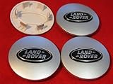 4pcs Land Rover Supercharged Wheel Center Caps Wheel HUB Center SET Cap Black