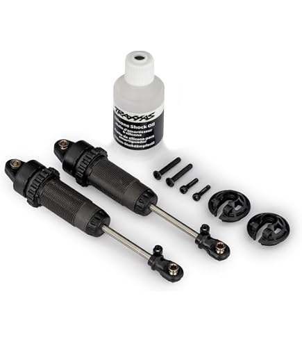 Amazon.com: Traxxas 7461X Hard-Anodized GTR Shocks with PTFE
