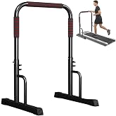 Leemeexaa Adjustable Walking Pad Handle Bar Only 25.2 Inches Wide 31.5-42.5 Inches Height Adjustable Walking Pad Handle Barequipped With Comfortable Handles Non Slip Feet Easy To Install Design (Red)