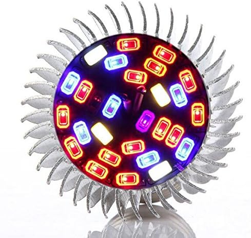 LED Grow Light Bulb | 28 W | Full Spectrum | Plant Light | High Efficiency Lighting for Garden, Greenhouse and Hydroponic Aquatic Plants