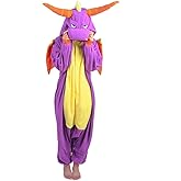 Xiqupjs Adult Onesie Dragon Pajamas Animal Coaplay Costume