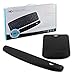 Nex Mouse Pad with Keyboard Wrist Rest Pad Kit Comfortably Made of Memory Foam (Black)
