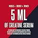 MMUSA Muscle Mass SERUM Take Your Bodybuilding Workout Pro with a Liquid Creatine Pre-Workout Supplement. Weightlifting Stamina and Pre-Workout Energy from L-Carnitine, L-Glutamine and Nitric Oxide.