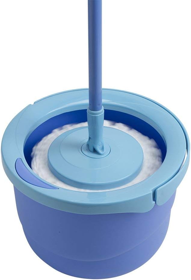 Spontex Mop Spontex Full Action System Spin Mop and Bucket with Extra Microfibre ...
