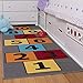 Ottomanson Children's Garden Collection Educational Hopscotch Design, 2'7