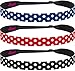 Hipsy Non Slip Wide Polka Dots Cute Fashion Hair Headbands for Women