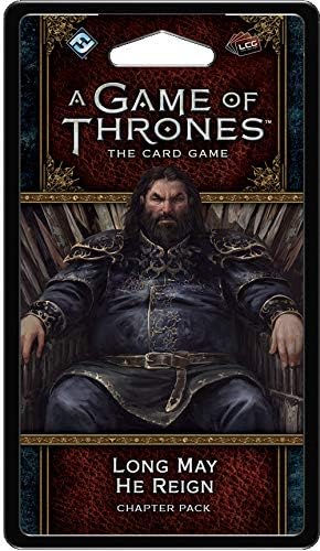 A Game of Thrones LCG 2nd Edition Long May He Reign Expansion