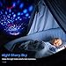 White Noise Machine Baby, Sleep Sound Machine - 28 Non-Looping Soothing Nature Sounds/Lullaby, 10 Modes Star Projector Night Light, Timer & Memory -Sleeping Soother for Kids/Adults/Travel(Upgraded)