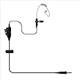 MONICONA Air Tube Earpiece Surveillance Kit Earphone Headset PTT Mic for Motorola EVX-S24 Yaese VX-6R FT-270R Standard Horizon HX320 HX210 HX40 HX890 Two Way Radio