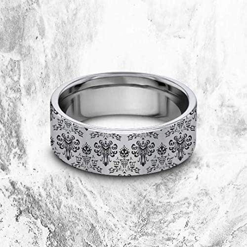 Amazon.com: Disney Haunted Mansion Ring, Disney Wedding ...