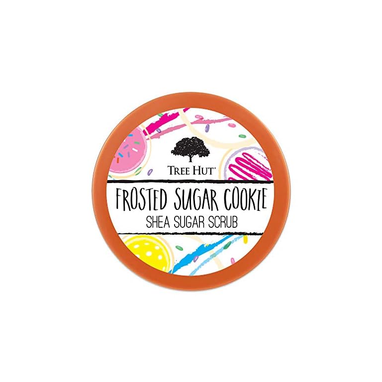 Tree Hut Frosted Sugar Cookie Shea Sugar Scrub, 18 oz, Ultra Hydrating and Exfoliating Scrub for