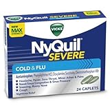 NyQuil Severe Cold & Flu Caplets - 24 Count [Health and Beauty]