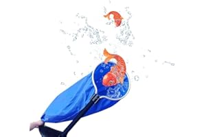 WOKYO Koi Fish Tank Net, Semi-Permeable Fishing Soft Lightweight Mesh Basket Aquarium Netting Koi Sock Net for Large Fish Eggs Safety, Isolating, Transfer