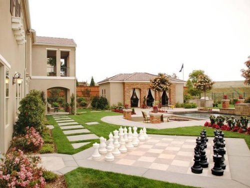 Megachess Giant Oversized Premium Chess Pieces Complete Set With