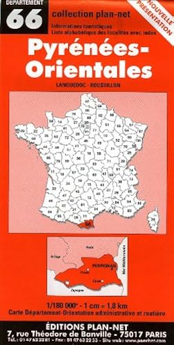 Download Carte routière : Pyrénées-Orientales PDF