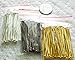 300pcs Mix Silver/Gold/Black Plated Head Pins 21GA 1.5
