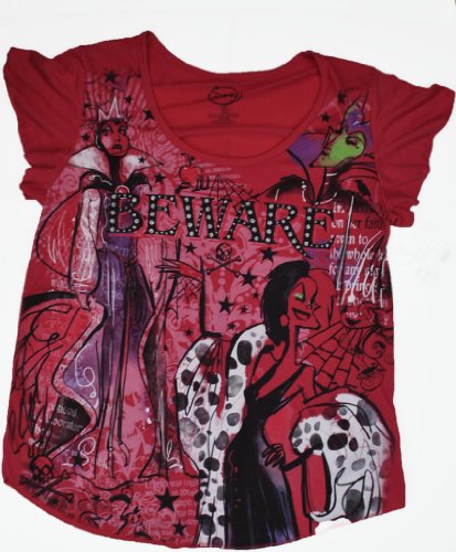 Official Licensed Missy Fashion T Shirt Villains Beware