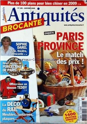 Amazon Fr Antiquites Brocante No 126 Du 01 01 2009 Paris Province Le Match Des Prix Sophie Darel 2 Siecles De Porcelaine De Paris Offrez Vous Un Blouson Teddy