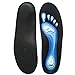 Orthotic Insoles for Flat Feet , Arch Support Shoe Inserts for Foot Pain, Heel Pain, Plantar Fasciitis and Over-pronation Relief for Men and Women