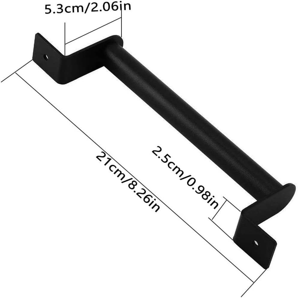 Sliding Barn Door Handle, Barn Door Handle Stainless Steel, Black Heavy