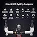 iGPSPORT IGS618 GPS Cycling Computer 2.2 Inch Anti-Glare LED Color Screen USB Rechargeable Waterproof Bike Computer with ANT+ Function and Richer Data Display,SKYBEN USB Light Included