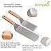 Metal Spatula Set - Griddle Long Spatula - Teppanyaki spatulas - Griddle Scraper and Pancake Flipper or Hamburger Turner - Stainless Steel Utensil great for BBQ Grill Flat Top - Commercial Grade