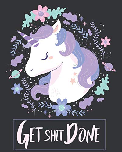 Get Shit Done: 2020-2024 Five Year with Holidays and Inspirational Quotes, Monthly Schedule Organize by 
