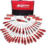 Performance Tool W1721 Screwdriver Set with Pouch, 100-Piece (Tools &amp; Home Improvement)