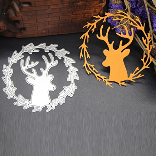 Merry Christmas Metal Cutting Dies Stencils Scrapbooking Embossing DIY Crafts by TOPUNDER B