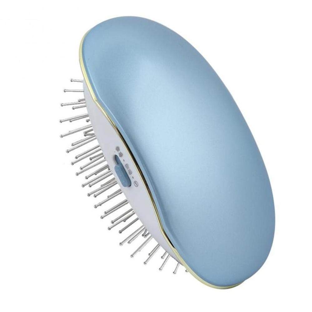 Ionic Hairbrush, TEEPAO Portable Mini Electric Hair Brush, Negative Ionic Round Vibrating Scalp Massage Comb For For All Hair Types, Reduce Frizz And Static