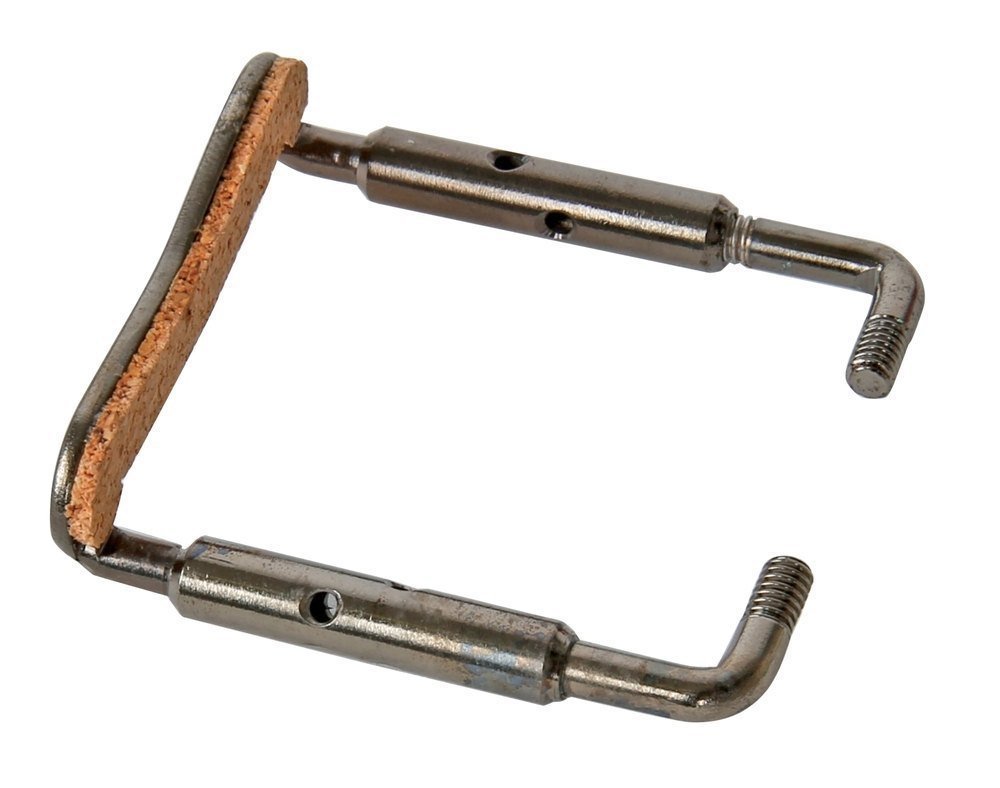 GEWA chinrest screw Viola 40 mm, titanium matt black with satin finish