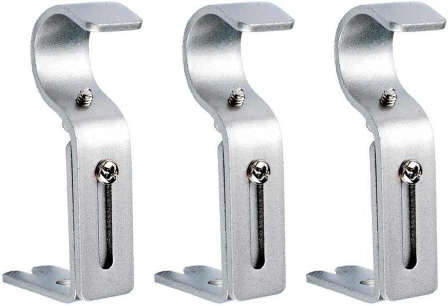 Adjustable Curtain Rod Bracket,Nuoda Wall Bracket for Mount,Metal