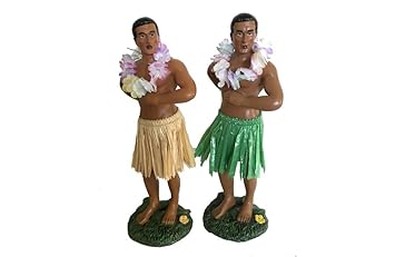 hawaiian dashboard hula boy doll
