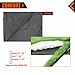 KingCamp Envelope Sleeping Bag 3 Season Lightweight Comfort Portable Great for Adults Kids Camping Backpack Hiking with Compression Sack Extreme Temp Rating 44F