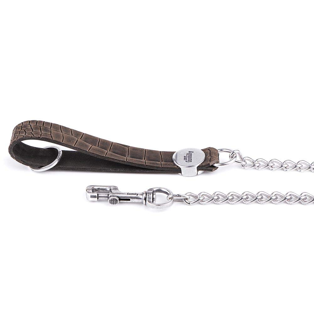 My Family leather leash Made in Italy Tucson collection