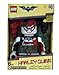 Lego Batman 9009310 Harley Quinn Kids Minifigure Alarm Clock | red/Black | Plastic | 9.5 inches Tall | LCD Display | boy Girl | Official