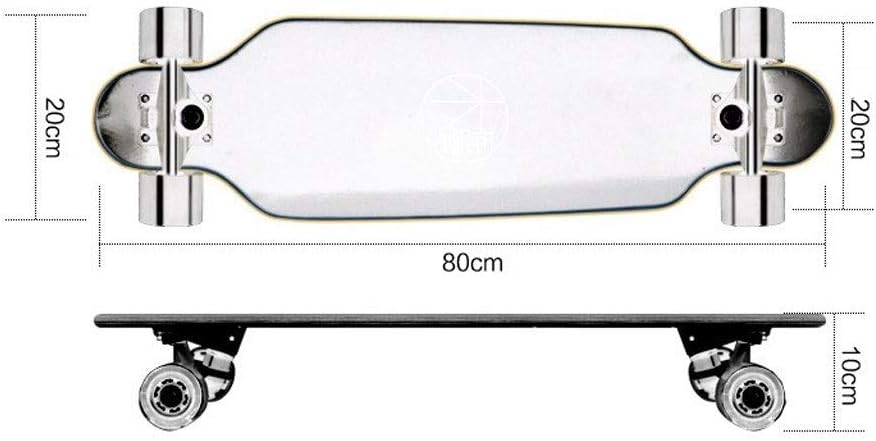 Designed for Teens and Adults 31.5 Inch//Graffito Complete Skateboard Mini Cruiser Longboard Skateboard