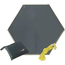 テント・タープ groundcoverTARPtoTARP ACORNHOUSE3.45 Amazon.com: Hikeman Hexagonal Tent Footprint,1-4 Person