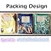 CoolDream Cotton Linen Decorative Pillowcase Throw Pillow Cushion Cover Square 18