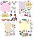 24Pk Make A Unicorn Stickers - Unicorn Party Favors - Fun Craft Project Unicorn Party Supplies - Let Your Kids Get Creative & Design Their Favorite Unicorn Stickers