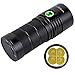 Sofirn SP36 6000 Lumen Powerful Flashlight Rechargeable 18650 Brightest Torch Cree 4 XPL2 LED Outdoor Searchlight With Narsilm V1.2 (Battery Excluded)