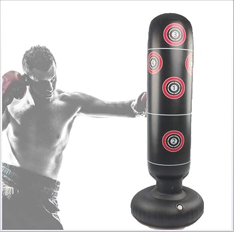 Boxing training at home with punching bag Clearance