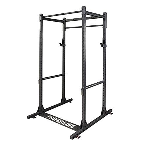Pipe Squat Rack Body-Solid Powerline (PPR1000) Power Rack - Steel Frame Squat Cage with ...