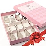 Korko - Kids Cutlery Set Princess Stainless Steel Flatware For Children, Babies, Toddlers and Preschoolers - LIMITED TIME OFFER