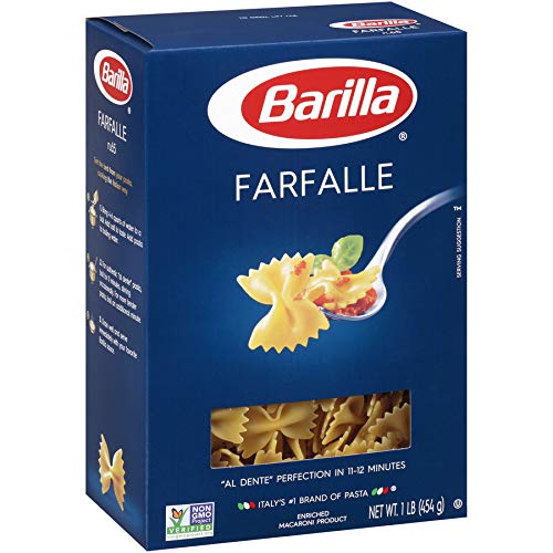 3 Barilla+Pasta+Farfalle+16+Ounce