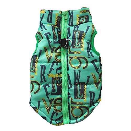 Cat Dog Coat Jacket Pet Supplies Clothes Winter Apparel Puppy Costume Autumn Winter Dog Rabbit Pig Thickened Small Dogs Pig Sweatshirt Dog Outfits Dogs Shirts Puppy Sweater Pet Coats (Green, S)