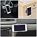 Lifetime Essentials Cell Pads 5 PACK, Pad Cell Phone Holder - Sticks to Glass, Mirrors, Whiteboards, Metal, Kitchen Cabinets or Tile, Car and more - GET STICKING NOW!